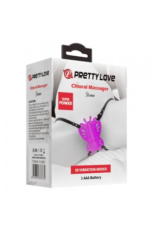 Pretty Love Sloane Battery Powered Clit Stim -  Fuchsia