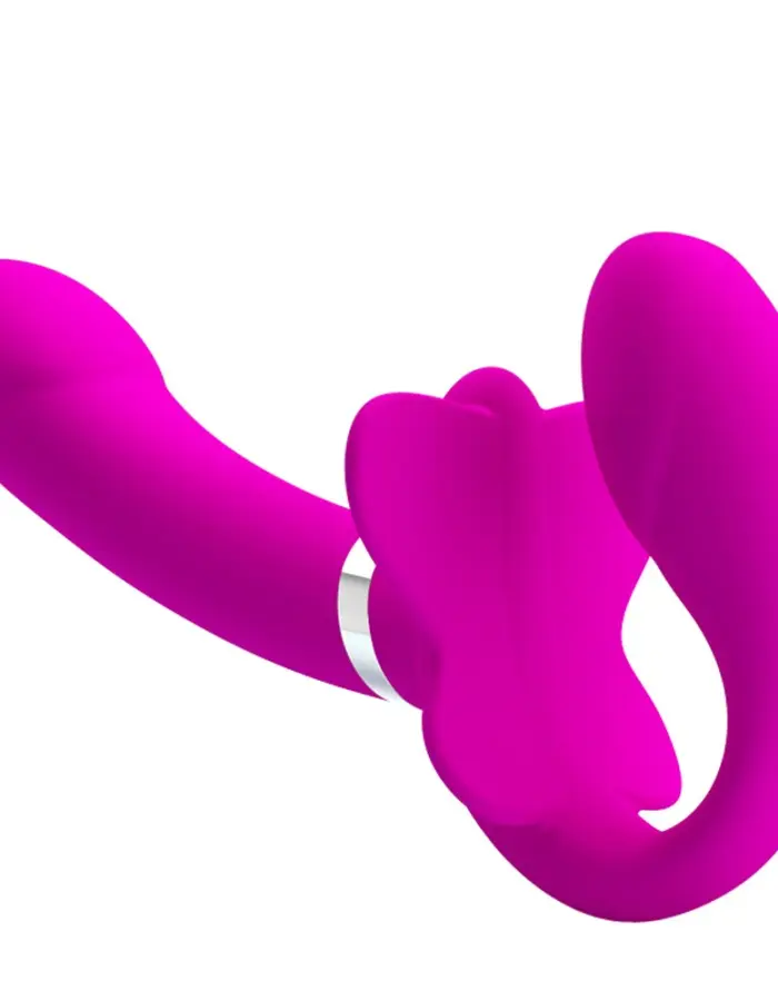 Pretty Love Valerie Strapless Strap on - Fuchsia