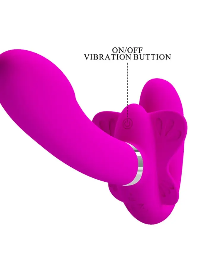 Pretty Love Valerie Strapless Strap on - Fuchsia