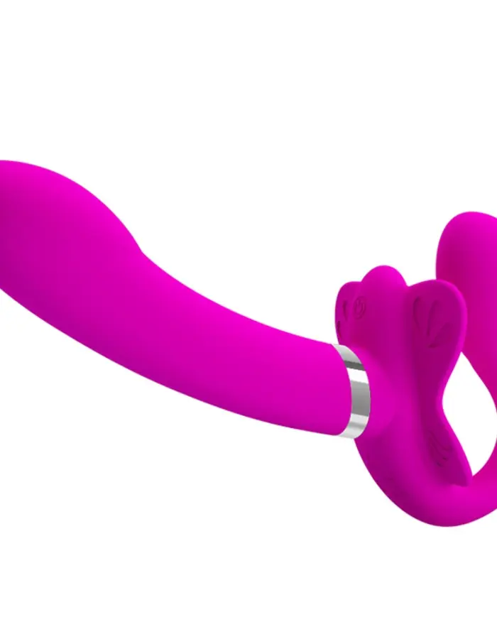 Pretty Love Valerie Strapless Strap on - Fuchsia