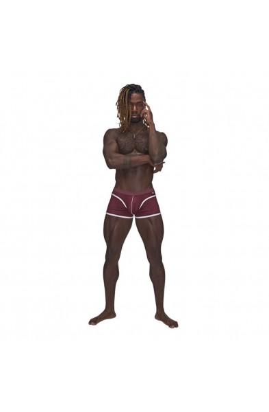 Sport Mesh Sport Short - Large - Burgundy