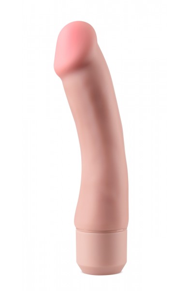 Dr. Skin Silicone  Dr. Steve - 7 Inch Vibrating Dildo - Beige