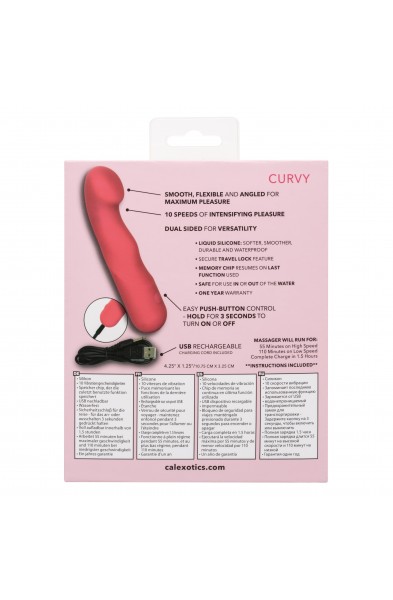 Liquid Silicone Pixies Curvy - Pink