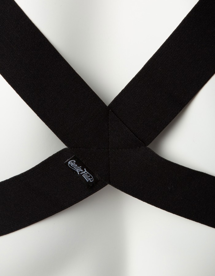 Gender Fluid Mason Harness - Small/large - Black