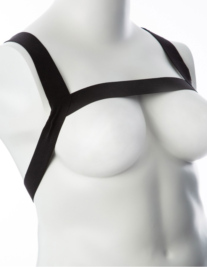 Gender Fluid Billie Harness - Large/xxlarge -Black
