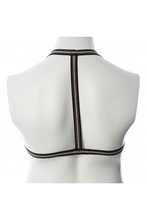 Gender Fluid Silver Lining Harness - Small/large - Multi-Color