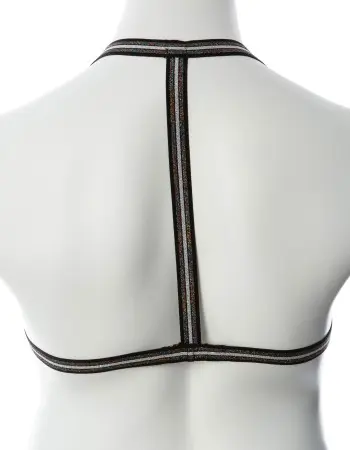 Gender Fluid Silver Lining Harness - Small/large - Multi-Color