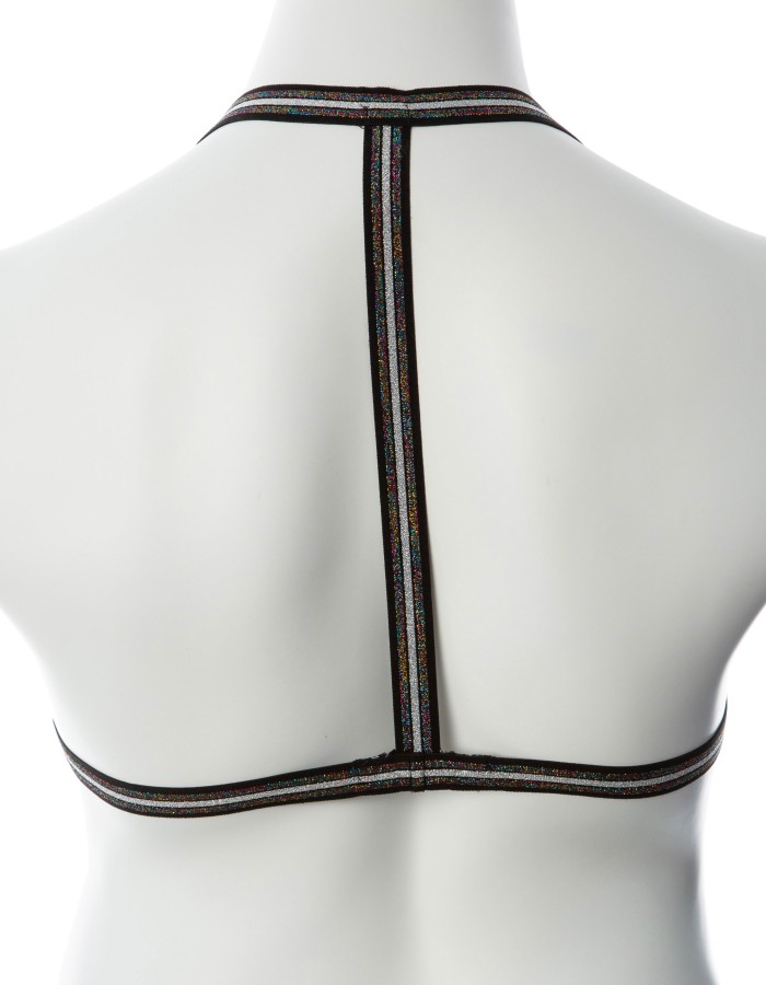 Gender Fluid Silver Lining Harness - Large/xxlarge - Multi-Color
