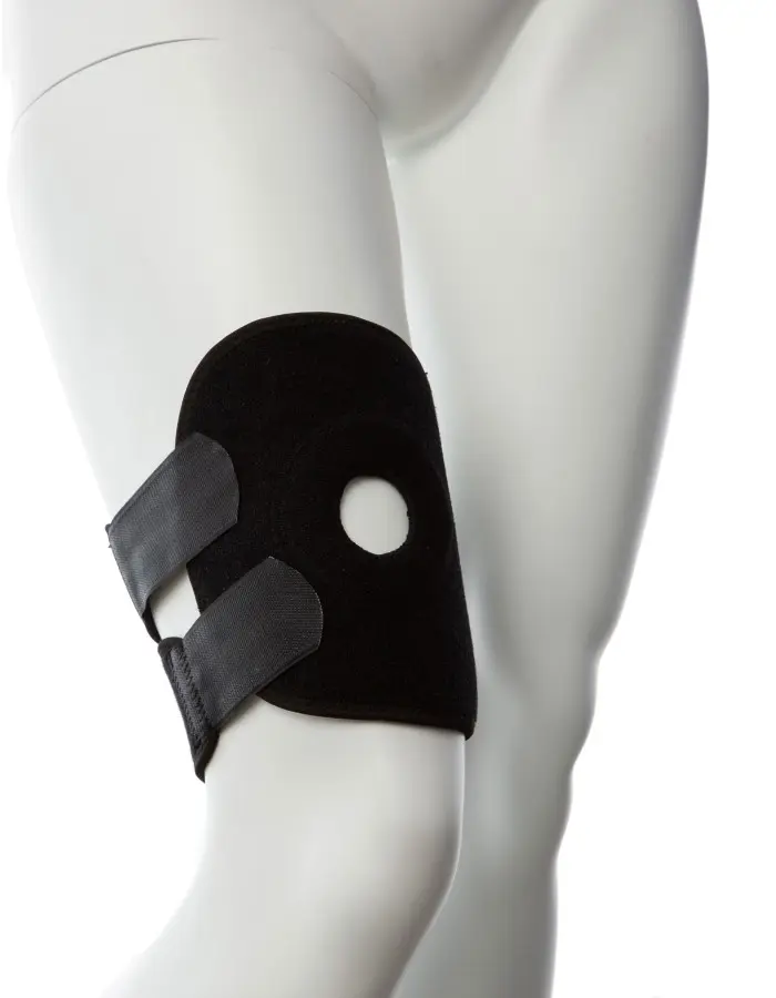 Gender Fluid Thigh Rider Strap-on Harness -  Large/xxlarge - Black