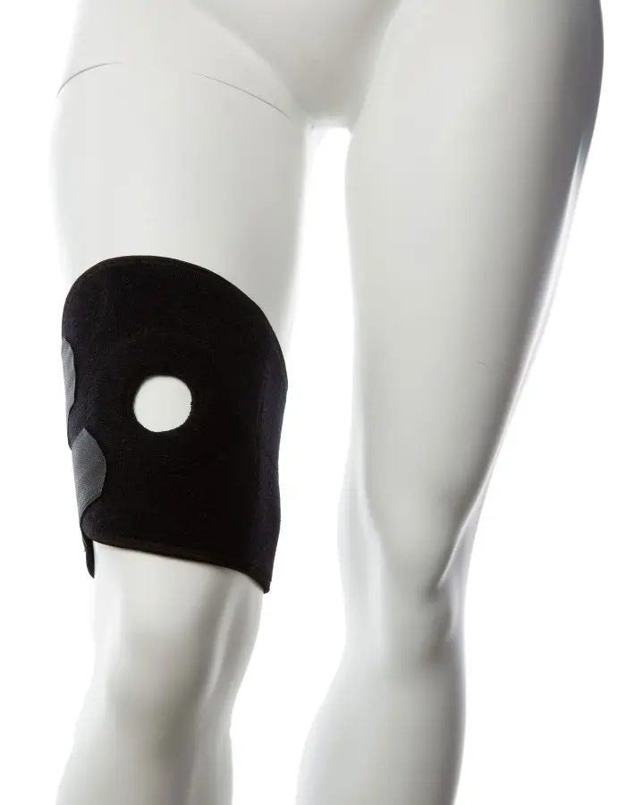 Gender Fluid Thigh Rider Strap-on Harness -  Large/xxlarge - Black