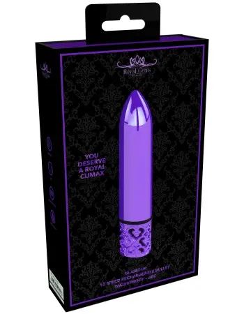 Glamour - Rechargeable Abs Bullet - Purple