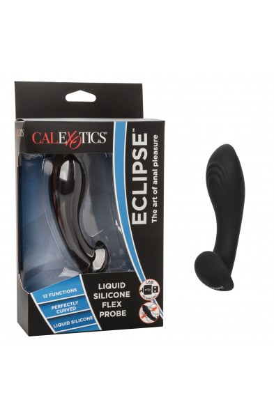 Eclipse Liquid Silicone Flex Probe - Black