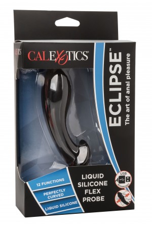 Eclipse Liquid Silicone Flex Probe - Black