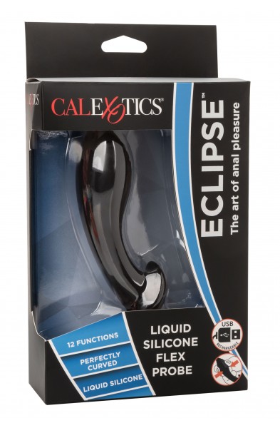 Eclipse Liquid Silicone Flex Probe - Black