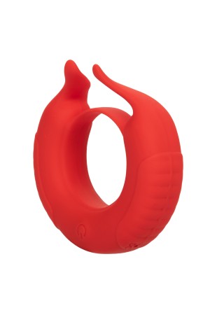 Silicone Rechargeable Taurus Enhancer - Red