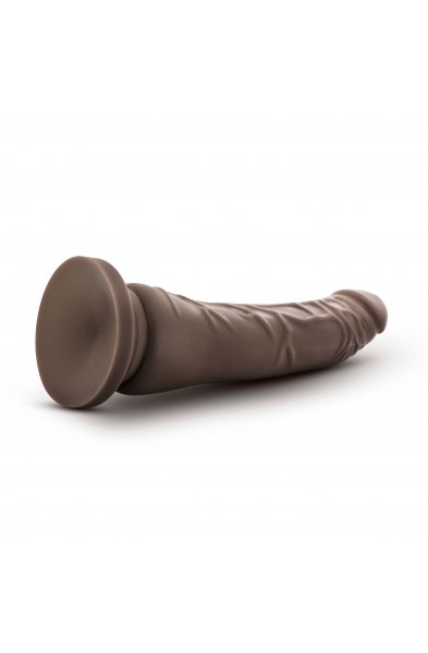 Dr. Skin Plus - 9 Inch Posable Dildo - Chocolate