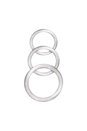 Enhancer Silicone Cockrings - Clear