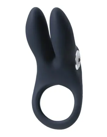 Sexy Bunny Rechargeable Ring - Black Pearl