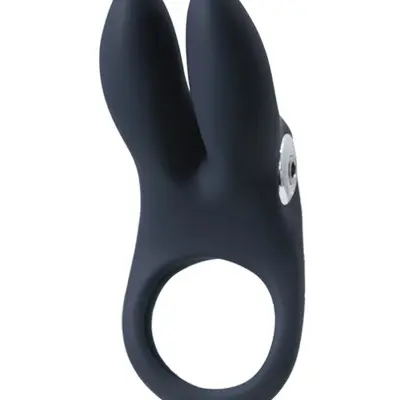 Sexy Bunny Rechargeable Ring - Black Pearl