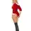 Santa's Tease - Size 1x/2x - Red