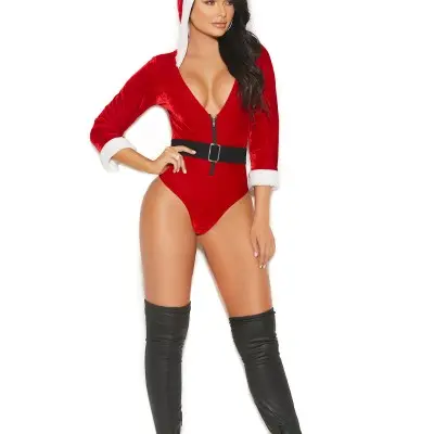 Santa's Tease - Large - Red