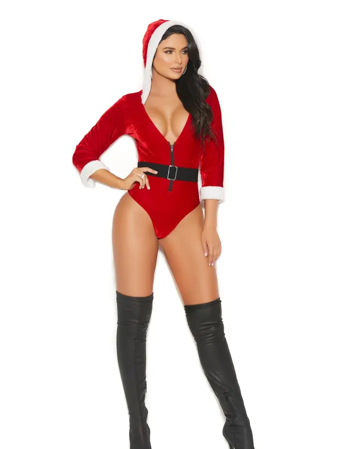 Santa's Tease - Large - Red