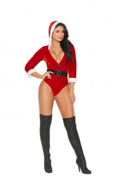 Santa's Tease - Small - Red