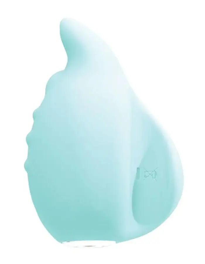 Huni Rechargeable Finger Vibe - Tease Me Turquoise