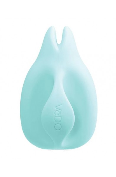 Huni Rechargeable Finger Vibe - Tease Me Turquoise