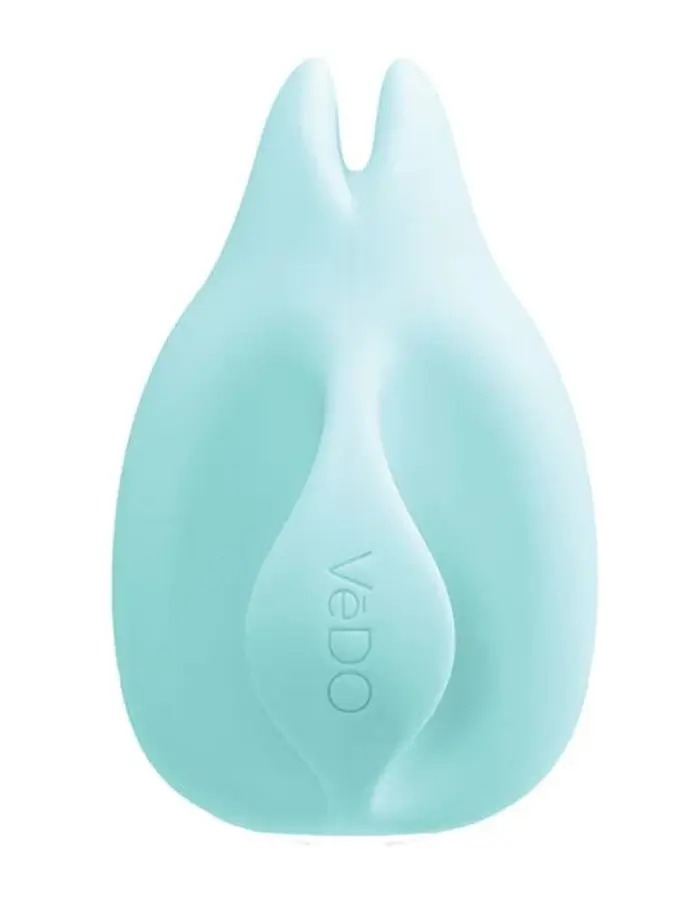 Huni Rechargeable Finger Vibe - Tease Me Turquoise