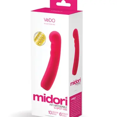 Midori Rechargeable G-Spot Vibe - Foxy Pink