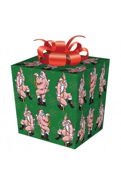 Gift Wrap Santa