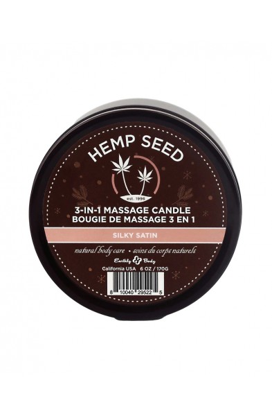 3-in-1 Massage Candle - 6 Oz. - Silky Satin