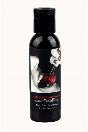 Edible Massage Lotion - Cherry - 2 Fl. Oz.