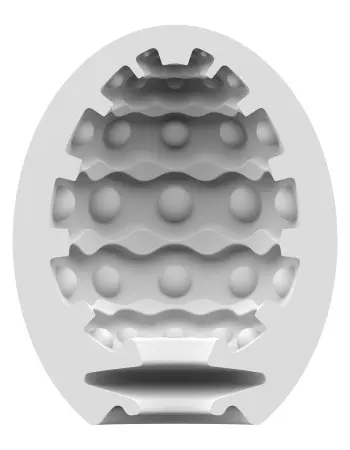 Satisfyer Masturbator Egg - Bubble - Violet