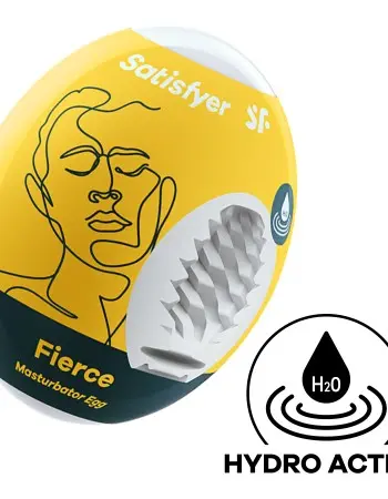 Satisfyer Masturbator Egg - Fierce - Yellow