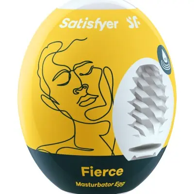3 Pc Set Masturbator Egg - Fierce - Yellow