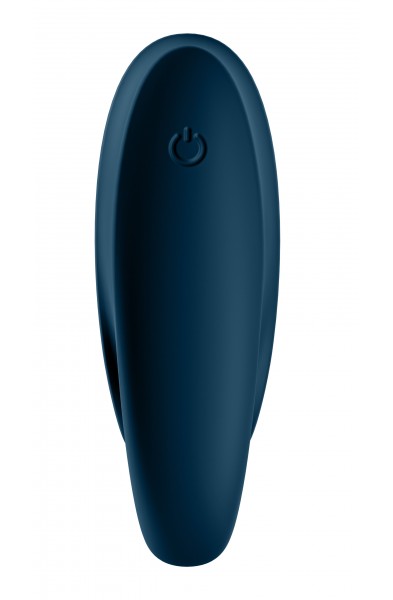 Incredible Duo Ring Vibrator - Dark Blue