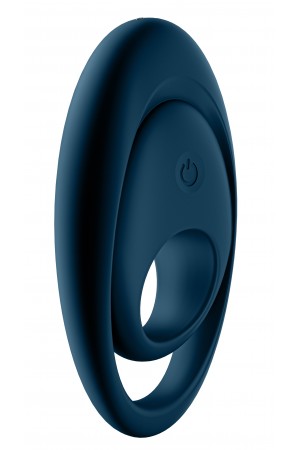 Glorious Duo Ring Vibrator - Dark Blue