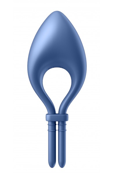 Bullseye Ring Vibrator - Blue