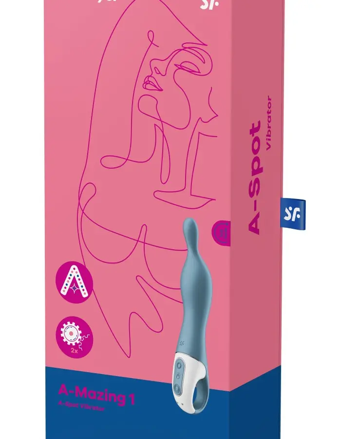 A-Mazing 1 a-Spot Vibrator - Blue
