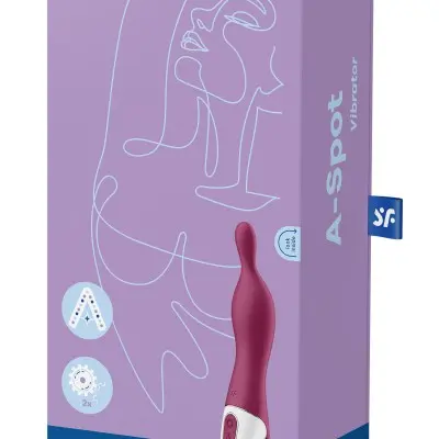A-Mazing 1 a-Spot Vibrator - Berry