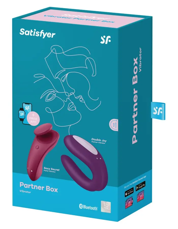 Partner Box 1 - Sexy Secret Plus Double Joy - Violet