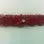 Satin Leg Garter - One Size - Red With Red Lace