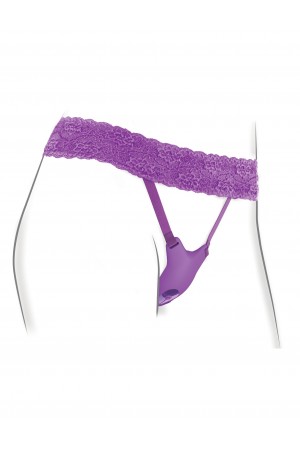 Fantasy for Her Ultimate G-Spot Butterfly Strap-on - Purple