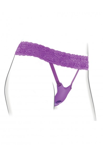 Fantasy for Her Ultimate G-Spot Butterfly Strap-on - Purple