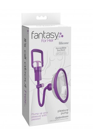 Fantasy for Her Manual Pleasure Pump - Purple