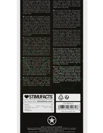 Smooth Stretchy Penis Sleeve - Glow in the Dark