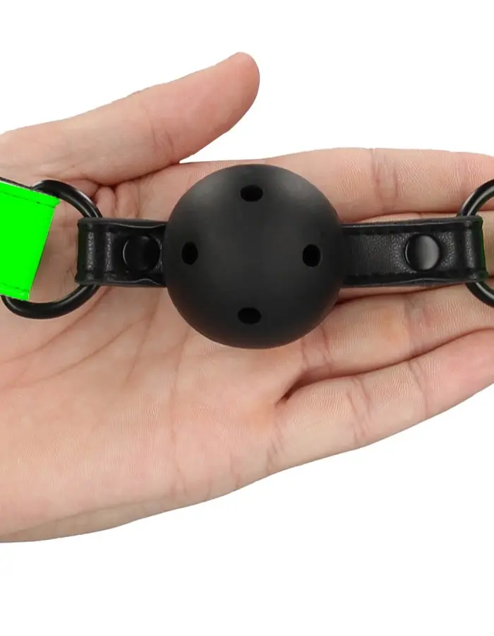Breathable Ball Gag - Glow in the Dark