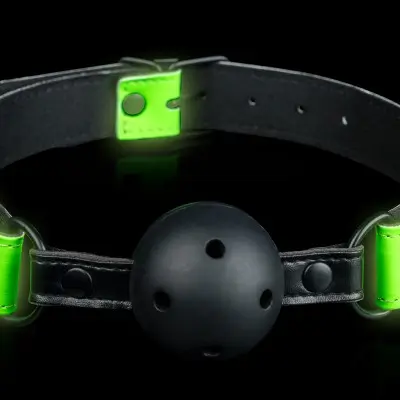 Breathable Ball Gag - Glow in the Dark